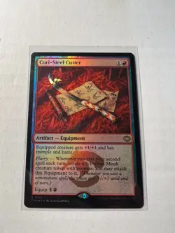 Cori-Steel Cutter Foil (Tarkir: Dragonstorm) MTG near_mint Magic Card - Image 1