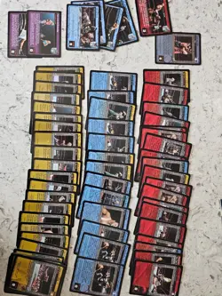 WWE WWF Raw deal Test Lot Of 65 Cards Including 1 Ultra Rare Foil! - Image 1