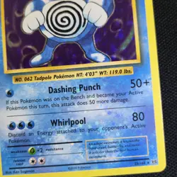 HEAVY BLEED ERROR Poliwrath 25/108 XY Evolutions Holo Rare Pokemon Card - Image 2