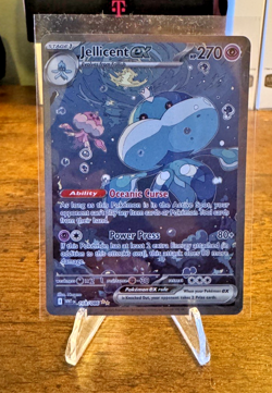 Jellicent ex 168/086 Special Illustration Rare Pokemon SV White Flare NM - Image 1