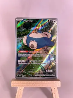 Snorlax (051) Black Star Promo card from the Scarlet & Violet 151 expansion - Image 1