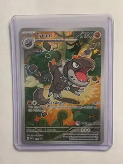 Tyrunt 70 Promo Pokemon Center Promo Stamped Exclusive Card - Image 1