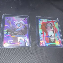 Azuki TCG Raizen &Shao Foil Holographic Character Cards Lot of 2 2025 - Image 1