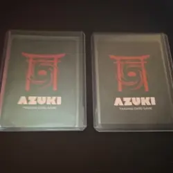 Azuki TCG Raizen &Shao Foil Holographic Character Cards Lot of 2 2025 - Image 2