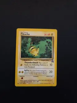 Black Star Promo Pikachu 27 - Wizards Of The Coast - Rare Non-holo Pokemon Card - Image 1