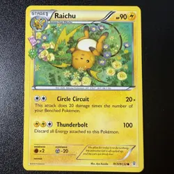 Raichu RC9/RC32 Pokemon Card Generations Radiant Collection TCG Near Mint - Image 1