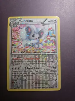Pokemon TCG Legendary Treasures Radiant Collection Cinccino RC19/RC25 Holo Card - Image 1