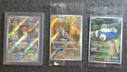 Pokemon Promos Card S&V, Lot of 3, Charmander 044 NM, Snorlax, Mimikyu - Image 1