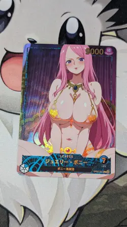 Jewelry Bonney One Piece Custom Sexy Waifu HOT Doujin Trading Card Manga - Image 1