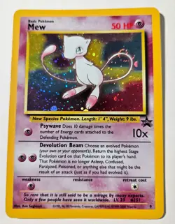 Pokemon Card - TCG Mew Holo Promo Card #9 - Image 1