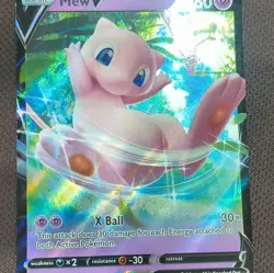 Pokemon TCG Mew V 069/189 Jumbo Cards Promo Holo English 180 HP Oversized - Image 1