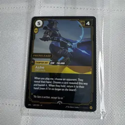Riftbound League of Legends TCG english Card Unleashed Ashe 169/219 P Promo - Image 1