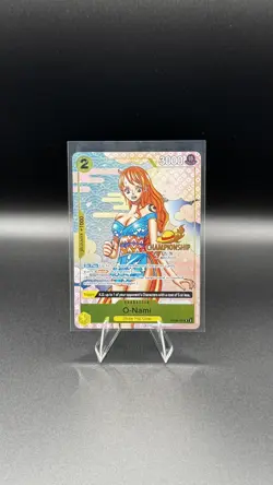 2025 ONE PIECE Championship CS 25-26 EVENT PACK OP06-101 O-NAMI Card - Image 1