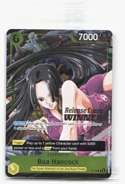 Boa Hancock SEALED (OP15 Release Event Winner) - One Piece Promotion Cards - Image 1