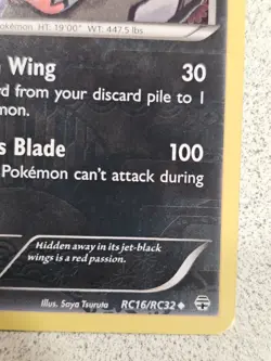 Yveltal RC16/RC32 Rare Holo Pokemon TCG XY Generations Mint Condition 2016 Card - Image 5