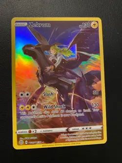 POKEMON TCG ZEKROM TG05/TG30 BRILLIANT STAR CHARACTER CARD!! - Image 1