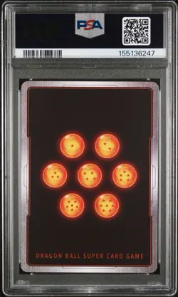 2024 DRAGON BALL SUPER CARD GAME FUSION WORLD BLAZING AURA VEGITO PSA 10 - Image 2