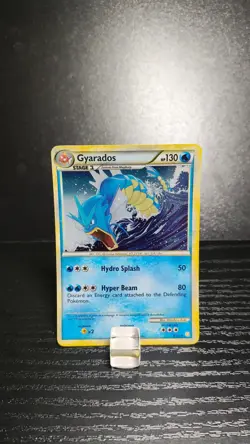 Pokemon Card - Gyarados - holo - HeartGold SoulSilver 4/123 - Excellent - Image 1