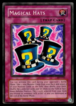 Magical Hats - PSV-033 HP Super Rare Pharaoh's Servant Yu-Gi-Oh Unlimited - Image 1
