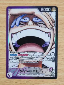 OP09-061 | Monkey D Luffy | Alt Art Leader | One Piece TCG | English | NM - Image 1