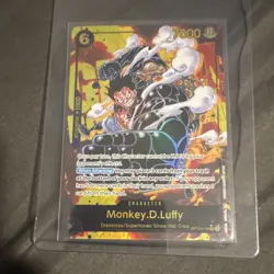 Bandai One Piece CCG Monkey D. Luffy OP10-118 SEC Alt Art Holo 7000 6C ENG - Image 1