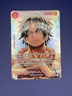 ONE PIECE TCG Portgas D. Ace Rare SP ST15-005 SR The Time of Battle OP16 English - Image 3