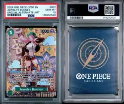 ONE PIECE TWO LEGENDS OP08 JEWELRY BONNEY SP ALT ART ST02 007 PSA 10 GEM MINT - Image 3
