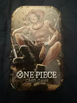 One Piece Mini-Tin Vol 2 Art Set - Luffy Ace Sabo 6 Sealed OP13 Booster Box Pack - Image 2
