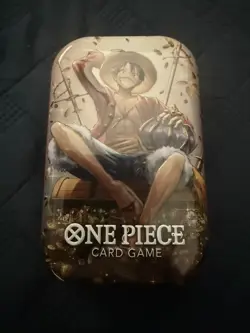 One Piece Mini-Tin Vol 2 Art Set - Luffy Ace Sabo 6 Sealed OP13 Booster Box Pack - Image 3