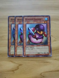 Yu-Gi-Oh - Penguin Soldier 3X - Full Playset - Super Rare - RP01-EN089 - Image 1
