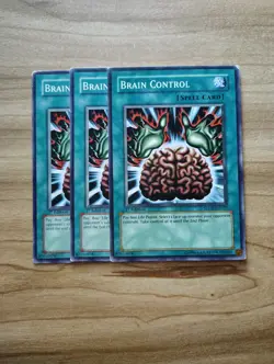 Yu-Gi-Oh! - Brain Control 3X - Full Playset - Image 1