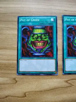 Yu-Gi-Oh - Pot Of Greed 3X - Full Playset - Image 3