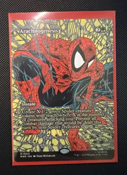 MTG Spider-man Arachnogenesis 0031 (Borderless) Marvel Universe Eternal | NM - Image 1