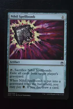 Magic The Gathering MTG NIHIL SPELLBOMB Masters 25 LP Lightly Played - Image 1
