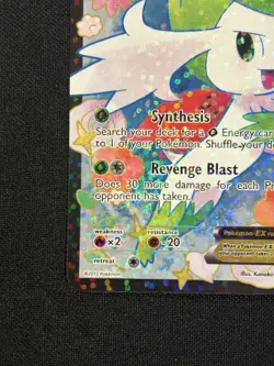 Shaymin EX RC21/RC25 Legendary Treasures Radiant Collection Pokemon Card - Image 5