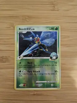 Beedrill G Lv. 56 53/99 Arceus Reverse Holo Pokemon Card - Image 1