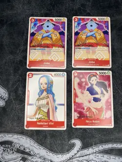 One Piece Nico Robin Vivi Jinbe ST01-008 Super Pre-Release Starter Deck - Image 1