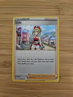 Irida 147/189 Astral Radiance Holo Pokemon Card - Image 1