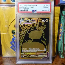 Pikachu TG29/TG30 PSA 10 Lost Origin Trainer Gallery Pokemon Card Graded - Image 1