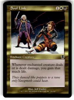 SOUL LINK - Apocalypse - MTG Magic the Gathering Card - Common - Image 1