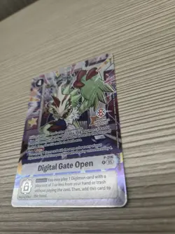 Digimon TCG -Digital Gate Open Bandai Card Fest Promo - NM - English In Hand - Image 4