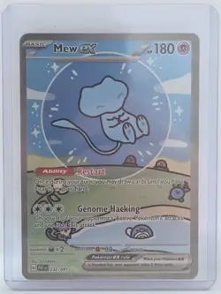Mew ex 232/091 SIR Paldean Fates 💎PACK FRESH MINT CONDITION💎 Pokemon Card - Image 1