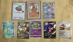 8 Card Lot After Skool Hobby S2 And Pokemon Cards - Image 1