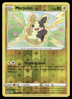 Morpeko 109/264 - Fusion Strike - Reverse Holo Common NM - Image 1