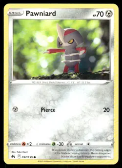 Pawniard 092/159 - Crown Zenith - Common NM - Image 1