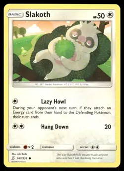 Slakoth 167/236 - Unified Minds - Common NM - Image 1