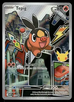 Tepig 050 - ME: Mega Evolution Promo - Holo Promo NM - Image 1