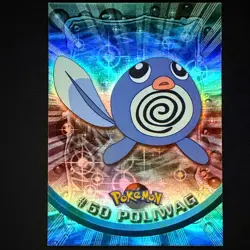 topps Pokemon TV Animation Edition Series 1 Rainbow Holo Foil #60 Poliwag - Image 1