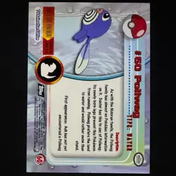topps Pokemon TV Animation Edition Series 1 Rainbow Holo Foil #60 Poliwag - Image 2