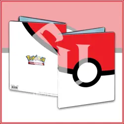 Pokemon TCG: OFFICIAL ULTRA PRO Poke Ball BINDER 9-POCKET PORTFOLIO 180+ Cards - Image 1